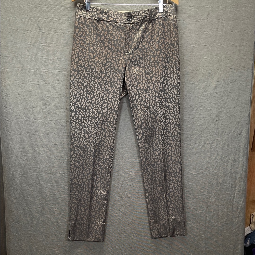 Banana Republic Animal Print Camden pants